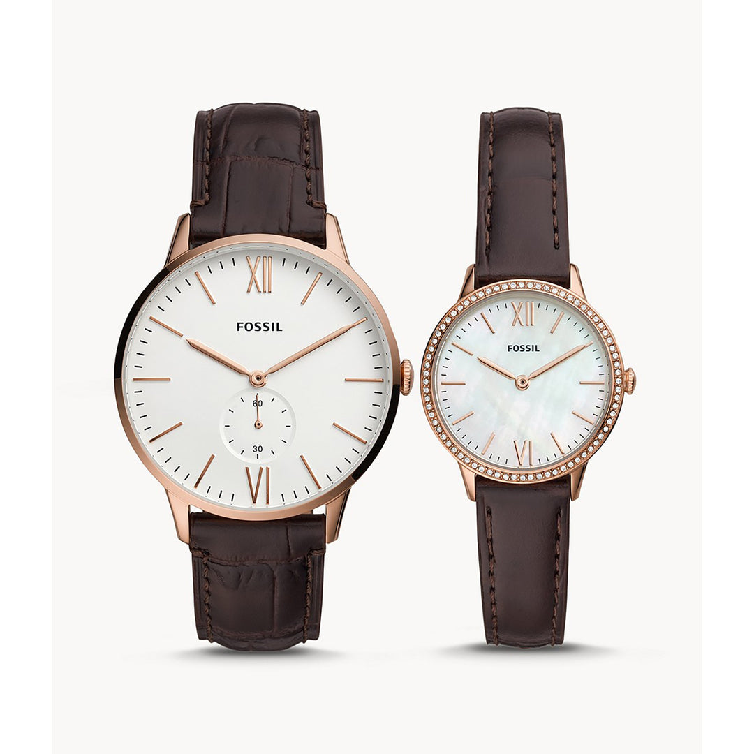 Fossil Set Mother of Pearl Men&