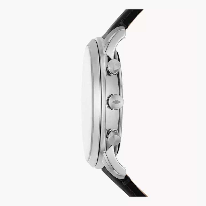 Fossil Neutra Chronograph Black Leather Watch