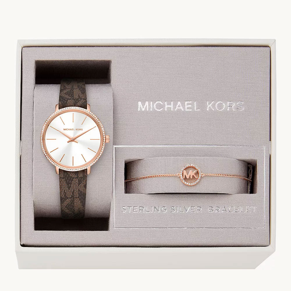 Michael Kors Pyper Rose Gold Pvc Women&