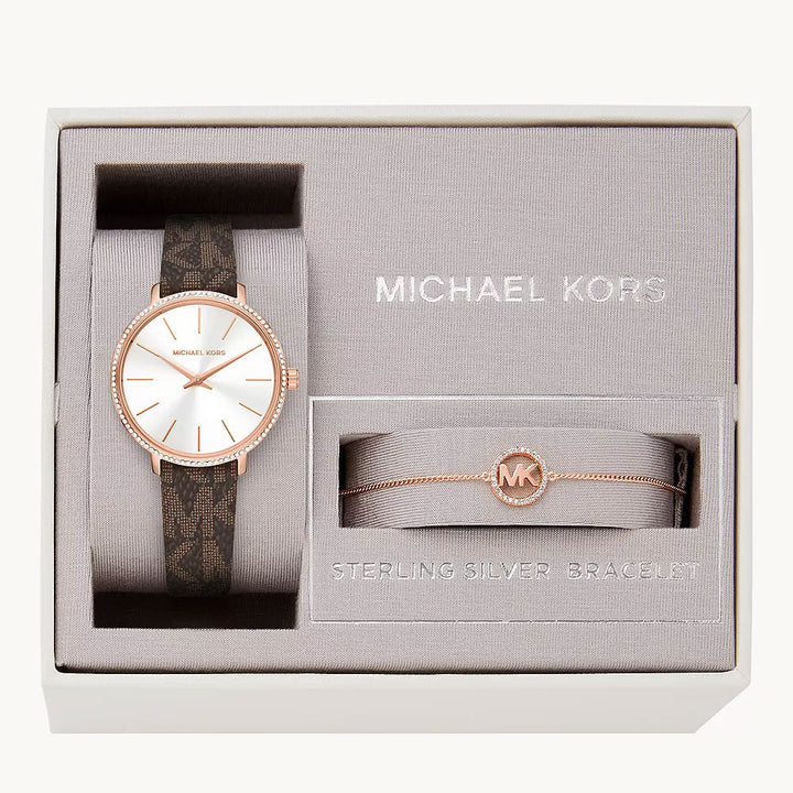 Michael Kors Pyper Rose Gold Pvc Women&