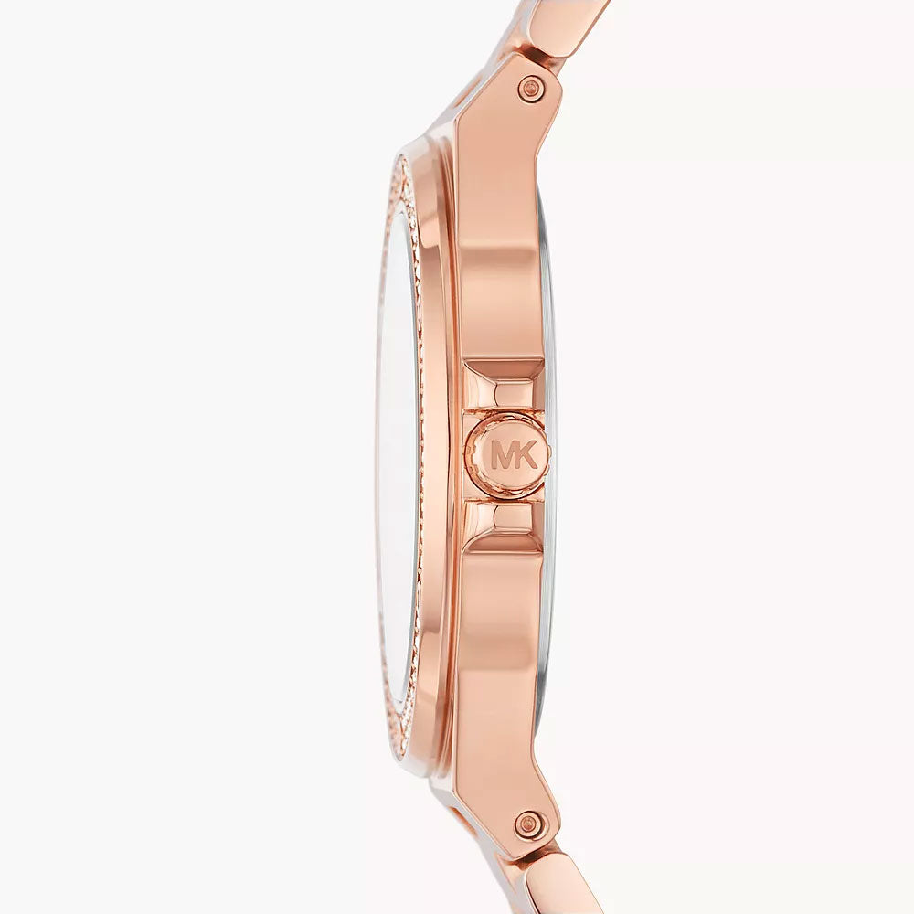 Michael Kors Lennox Rose Gold Stainless Steel Set Women&