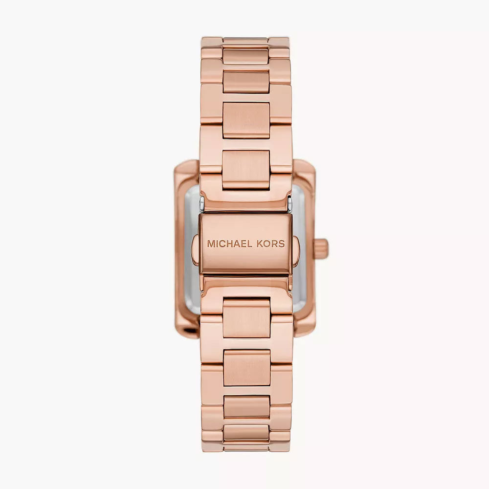 Michael Kors Emery Rose Gold Stainless Steel Women&