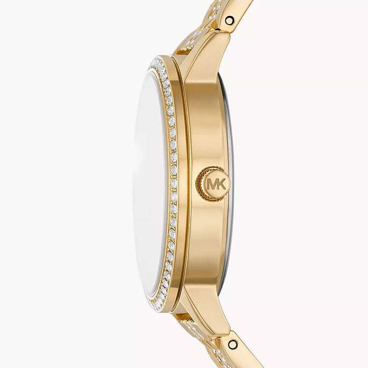 Michael Kors Melissa Three-Hand Gold-Tone Stainless Steel Women's Watch - MK4368
