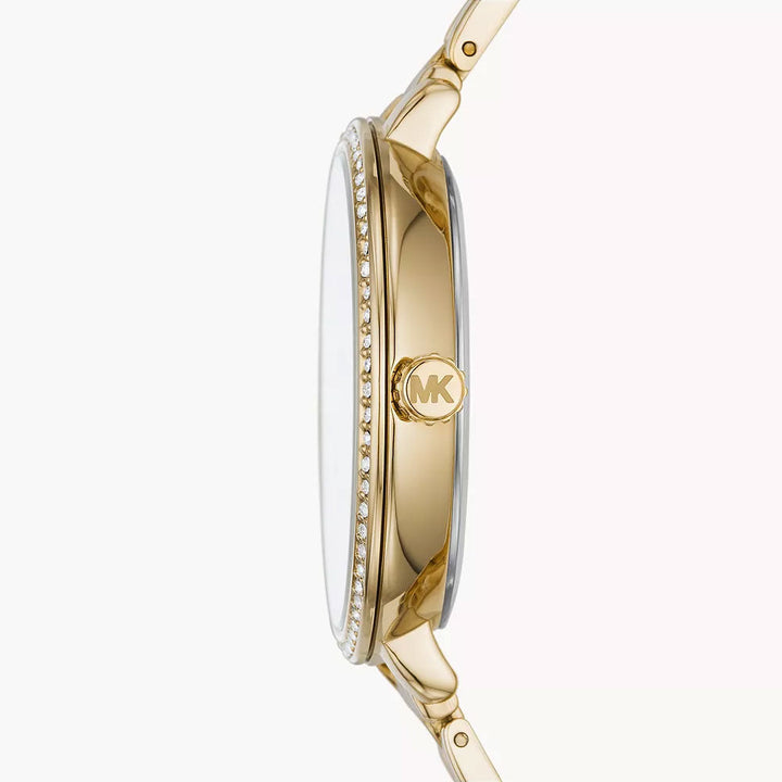 Michael Kors Charley Three-Hand Gold-Tone Alloy Women&