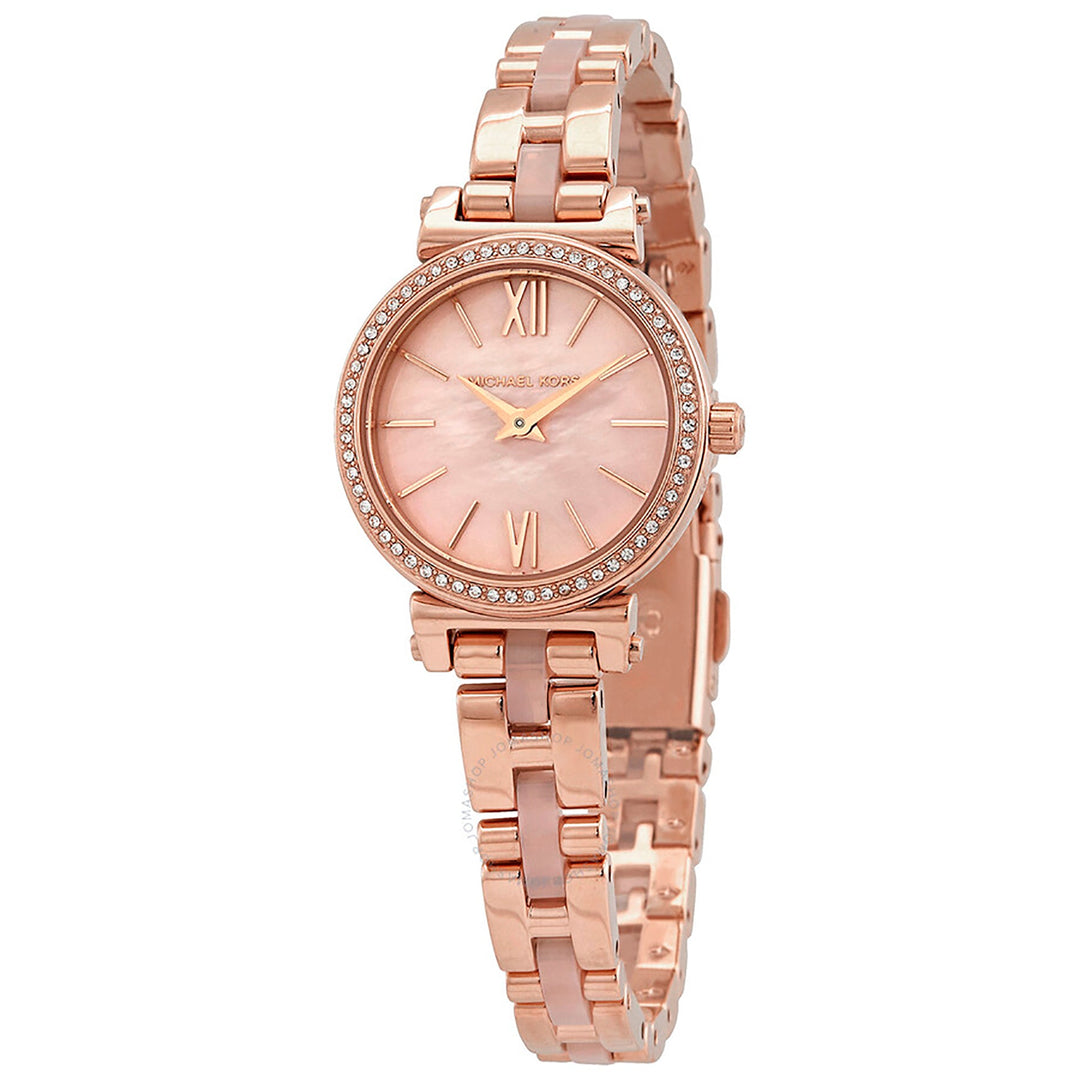 Michael Kors Mother of Pearl Analog Women&