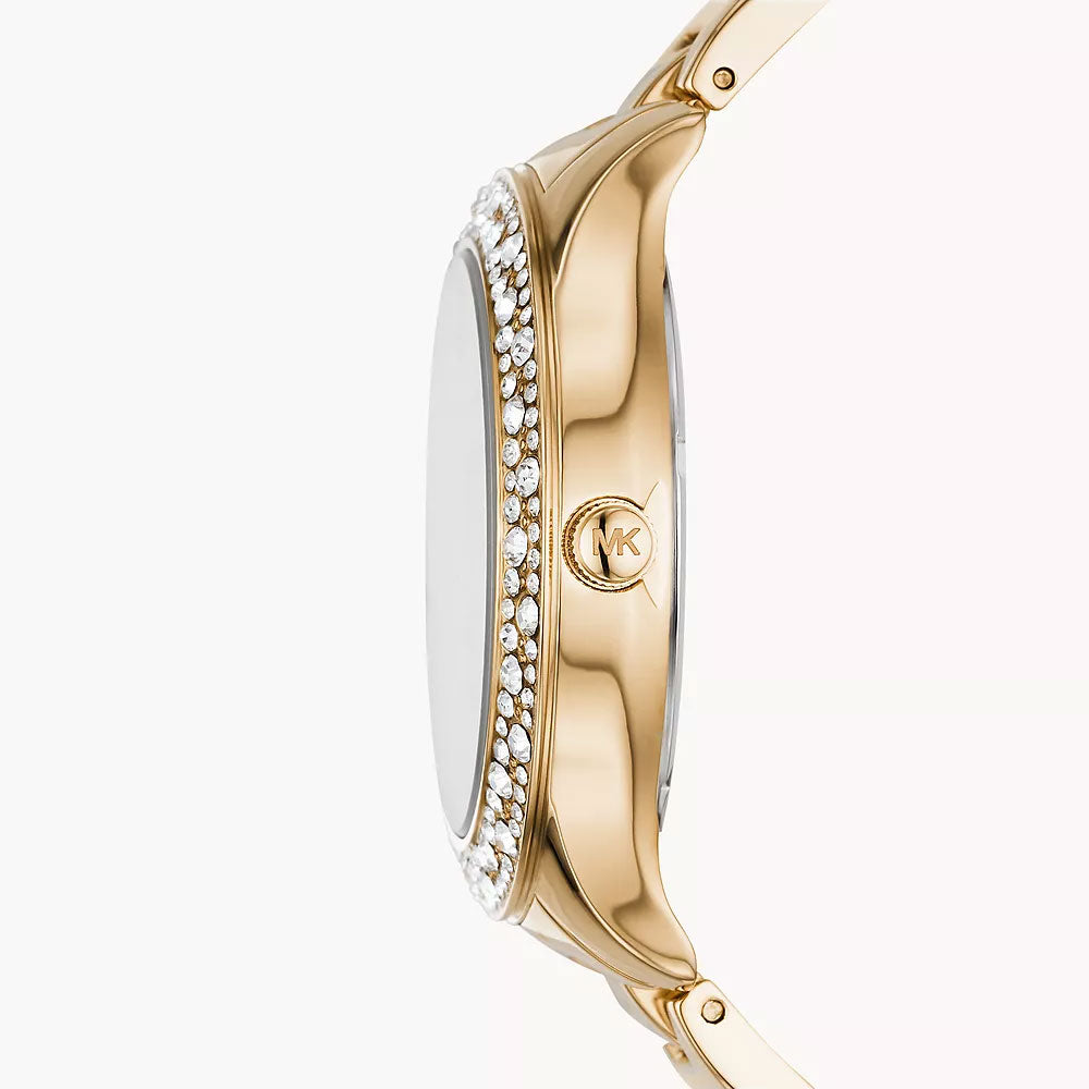 Michael Kors Mother of Pearl Analog Women&