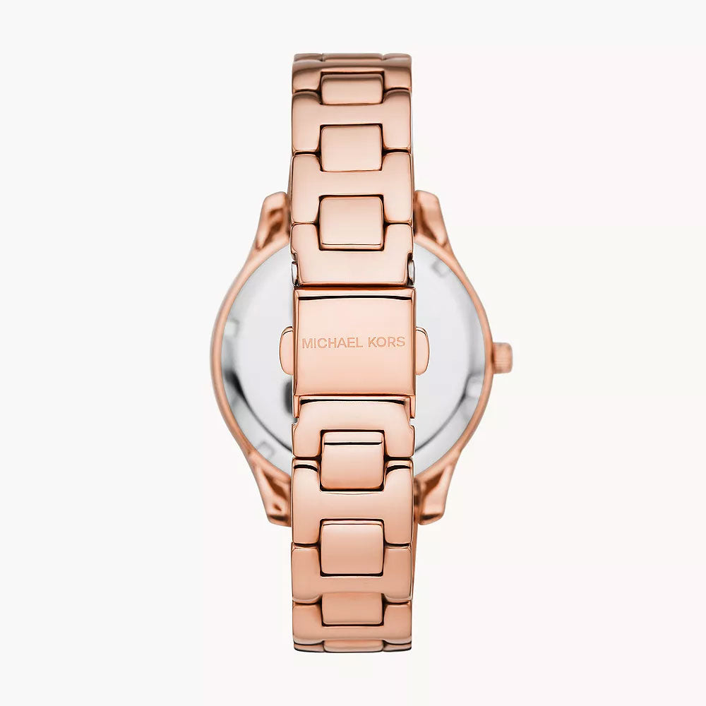 Michael Kors Mother of Pearl Analog Women&