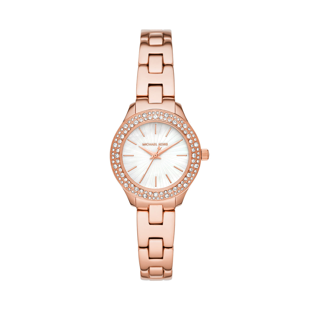 Michael Kors Mother of Pearl Analog Women&
