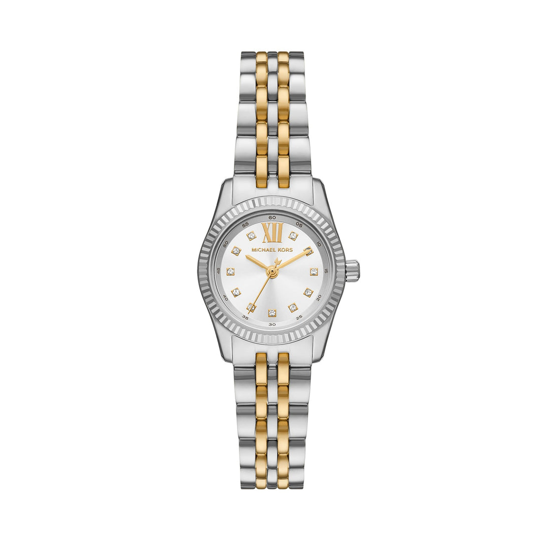 Michael Kors Lexington Three-Hand Two-Tone Stainless Steel Watch
