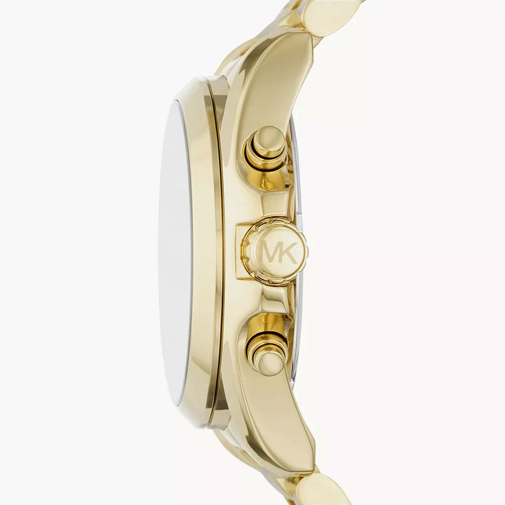 Michael Kors Analog Women's Watch Gold Plated Metal Bracelet - MK5739
