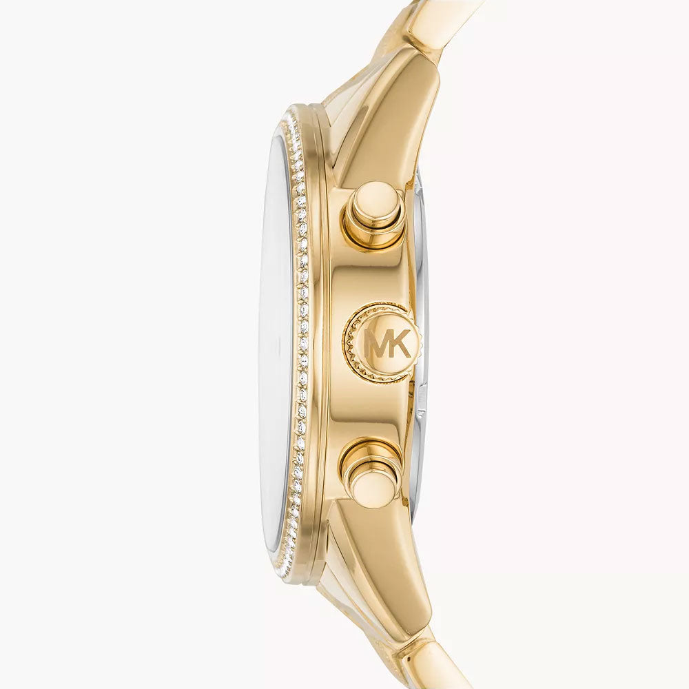 Michael Kors Bryant Gold Stainless Steel Women&