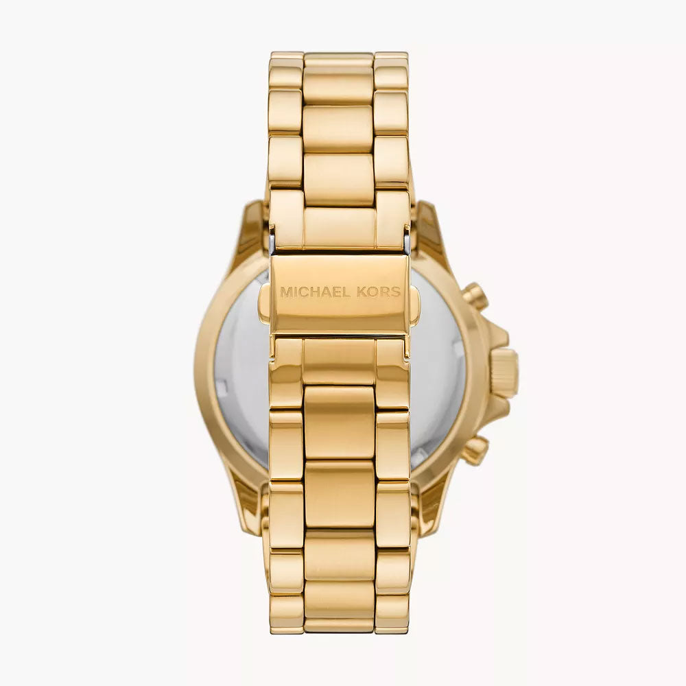 Michael Kors Everest Chronograph Gold-Tone Stainless Steel Women&