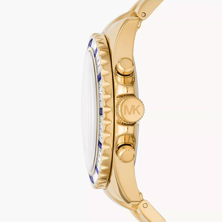 Michael Kors Everest Chronograph Gold-Tone Stainless Steel Women&
