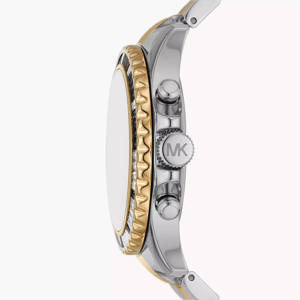Michael Kors Everest Chronograph Two-Tone Stainless Steel Women&