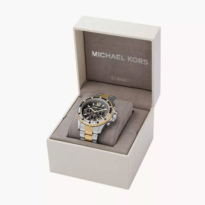 Michael Kors Everest Chronograph Two-Tone Stainless Steel Women&
