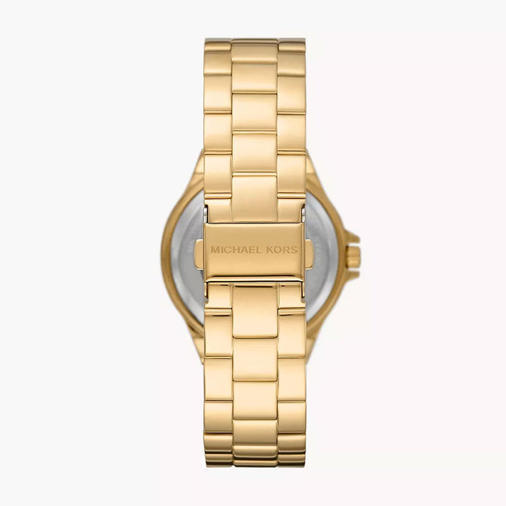 Michael Kors Lennox Three-Hand Gold-Tone Stainless Steel Women&