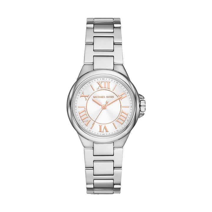 Michael Kors Camille Three-Hand Stainless Steel Women&