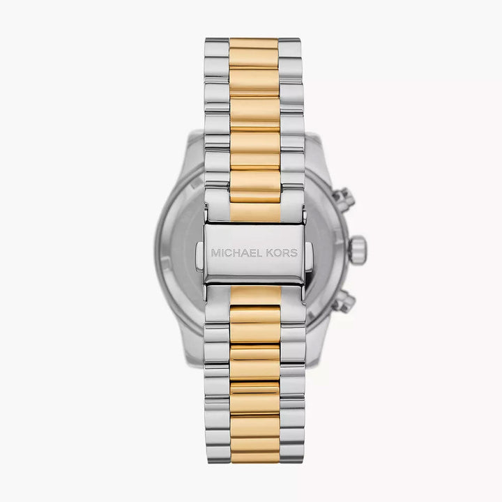 Michael Kors Lexington Chronograph Two-Tone Stainless Steel Women&