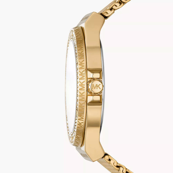 Michael Kors Lennox Gold Stainless Steel Women&