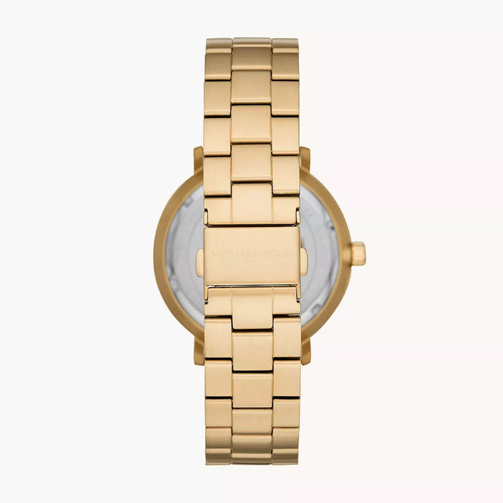 Michael Kors Blake Multifunction Gold-Tone Stainless Steel Men&