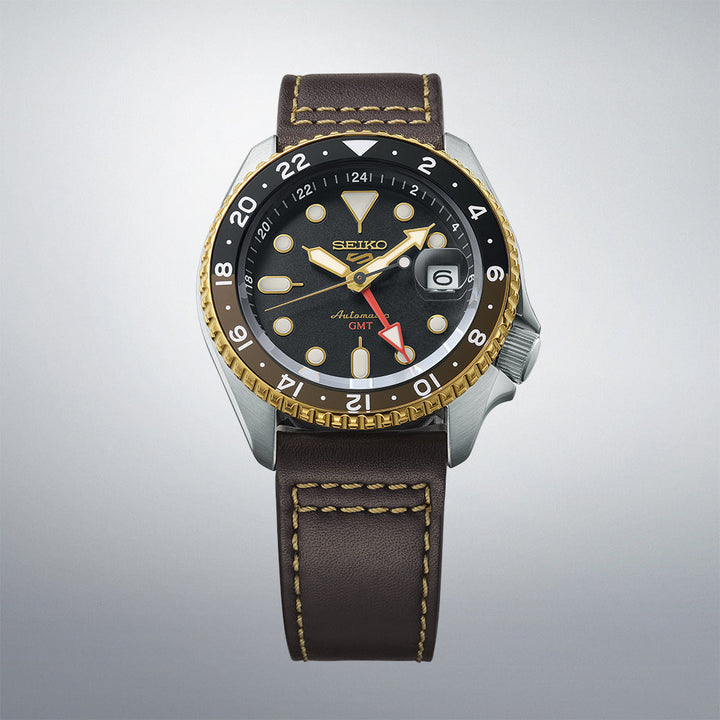 SEIKO Men's New5Sports Automatic GMT SKX Watch