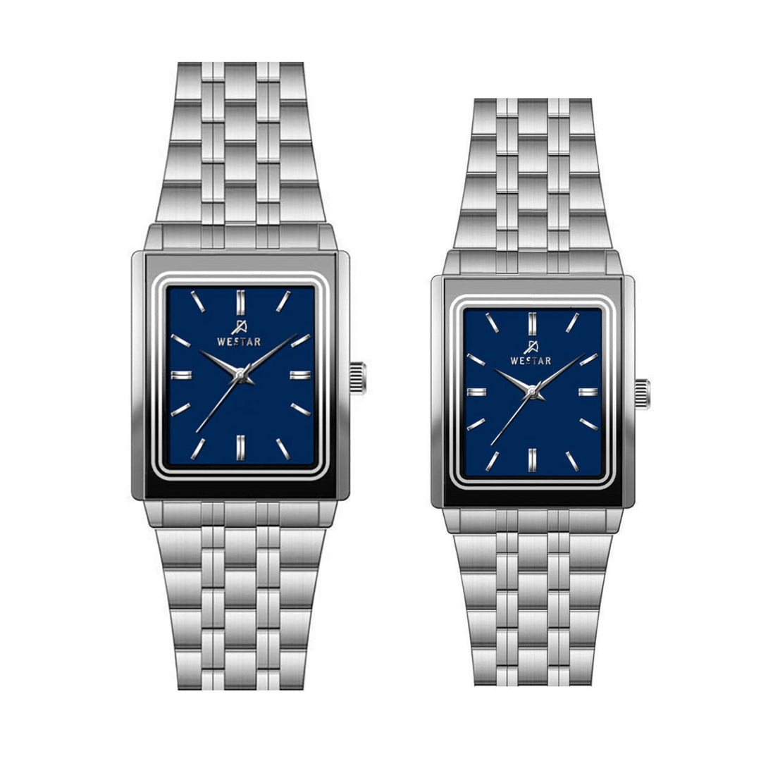 Westar Couple Watch EX7585STN104 &amp; EX6585STN104