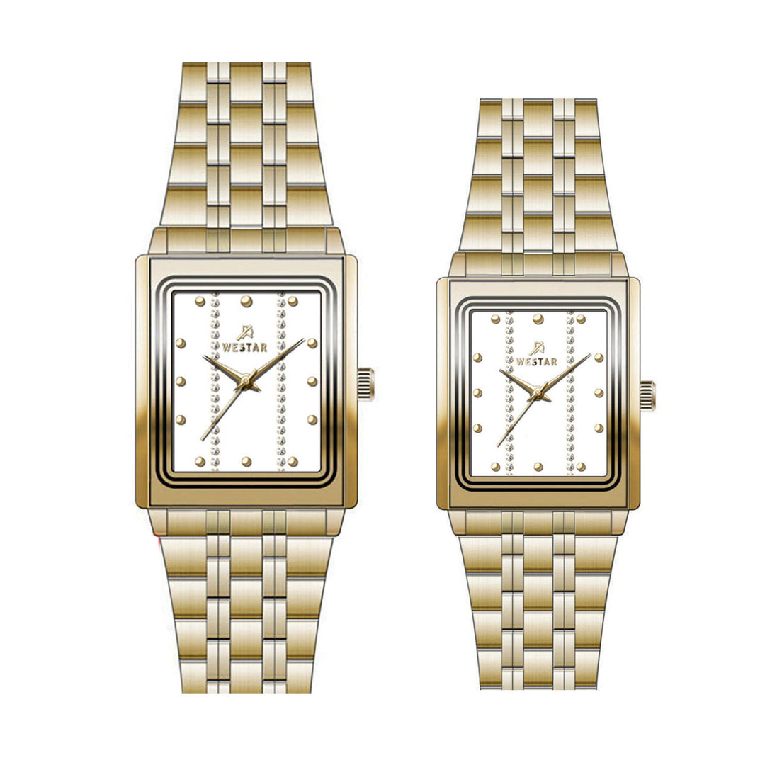 Westar Couple Watch EX7586GPN101 &amp; EX6586GPN101