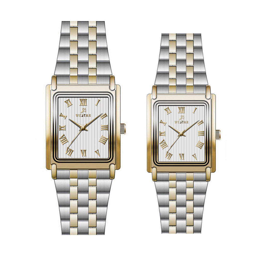 Westar Couple Watch EX7589CBN107 &amp; EX6589CBN107
