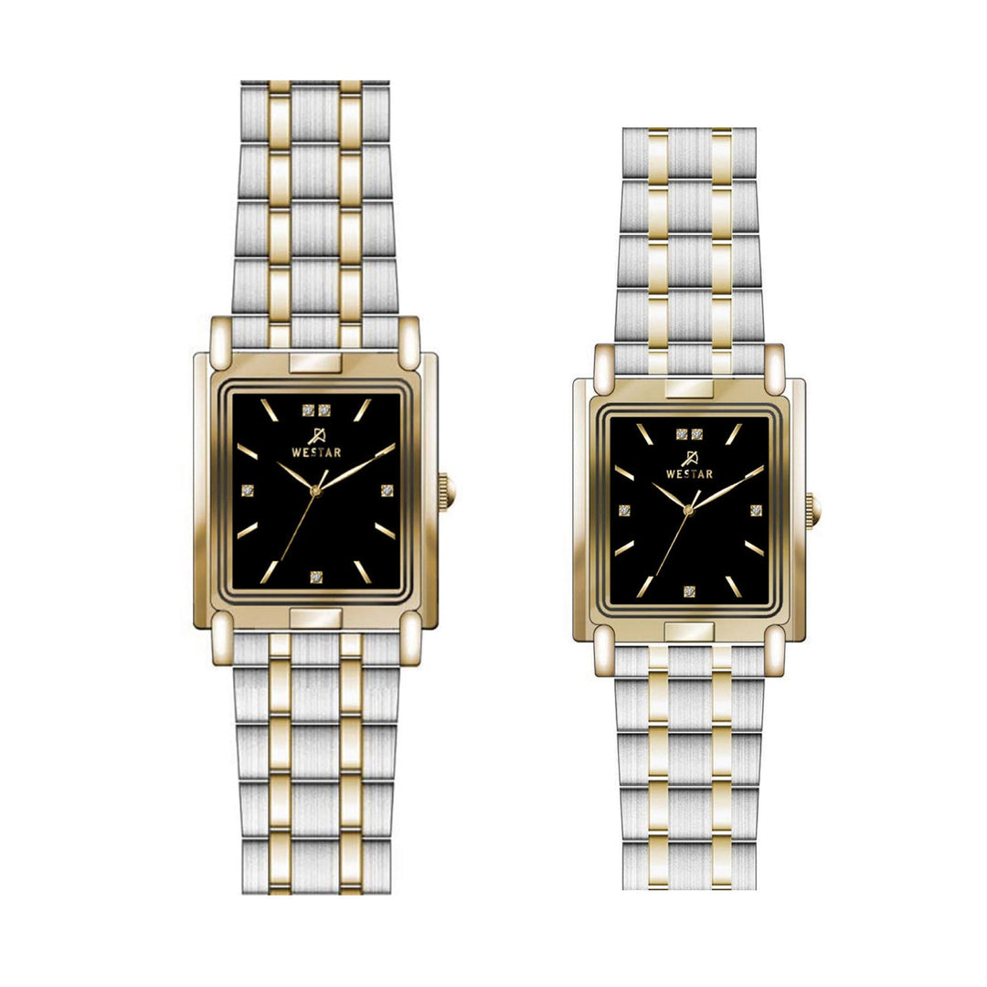 Westar Couple Watch EX7590CBN103 &amp; EX6590CBN103