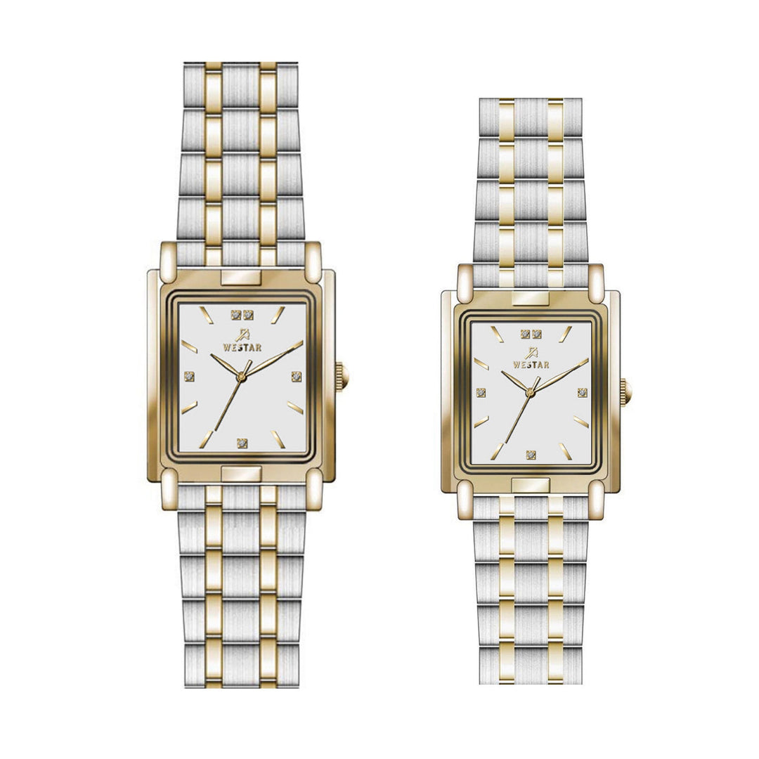 Westar Couple Watch EX7590CBN107 &amp; EX6590CBN107