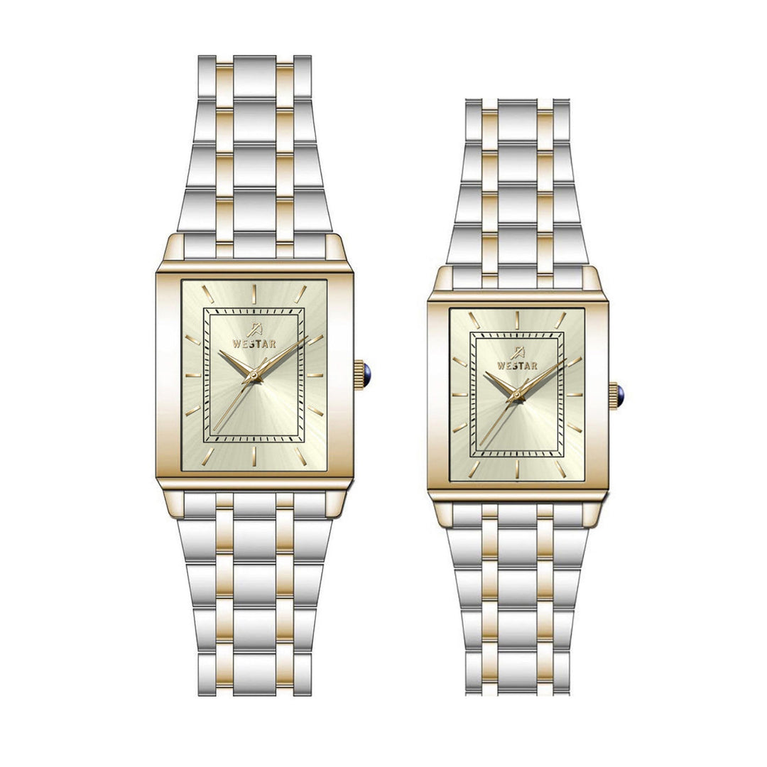 Westar Couple Watch EX7592CBN102 &amp; EX6592CBN102