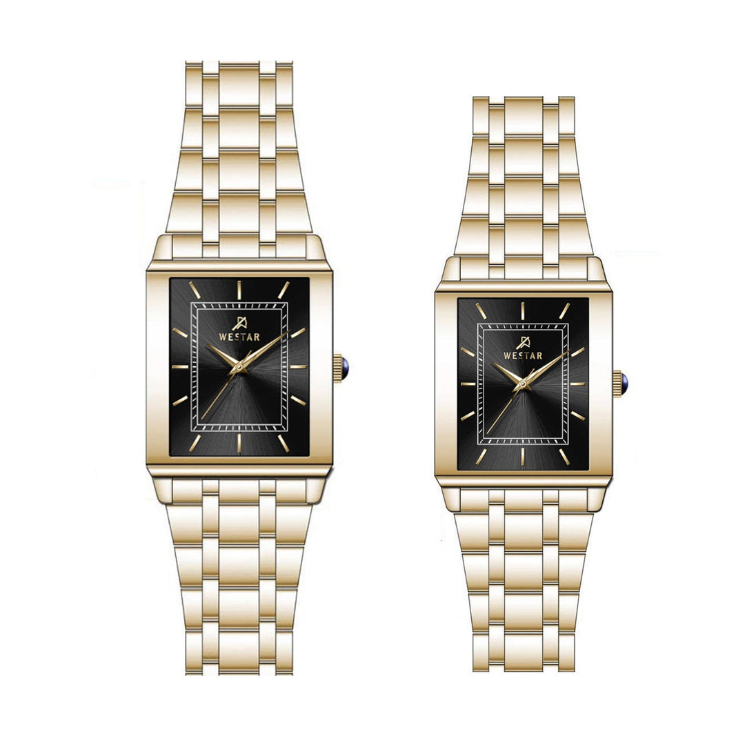 Westar Couple Watch EX7592GPN103 &amp; EX6592GPN103