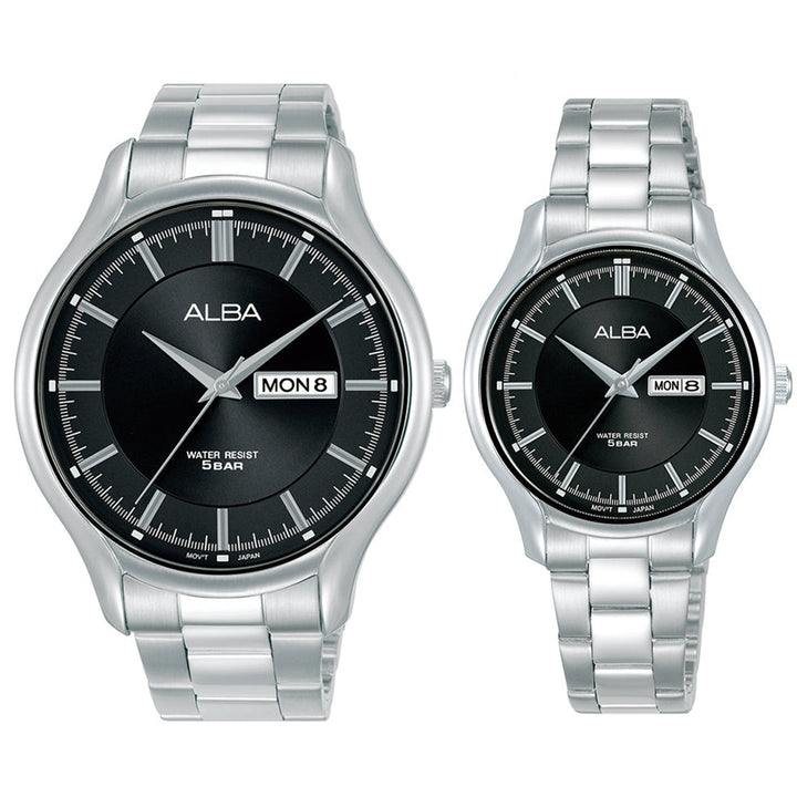 Alba Couple Set Watches - AV3567X1 &amp; AN8107X1