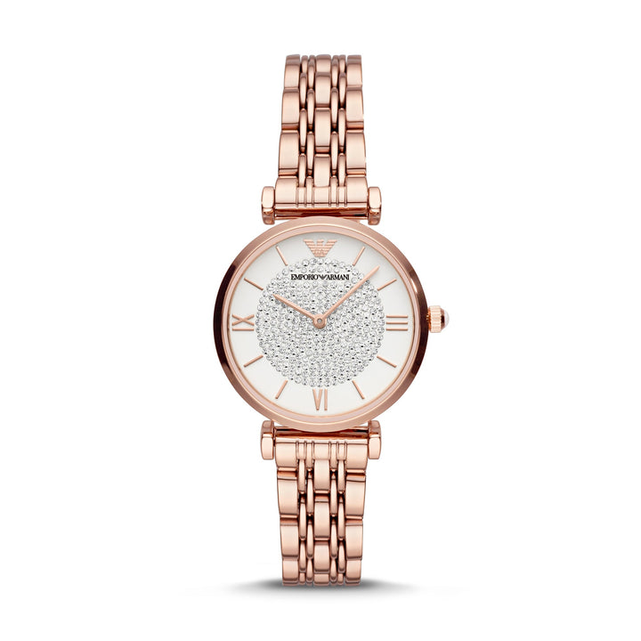 EMPORIO ARMANI Women's Gianni T-Bar Fashion Quartz Watch