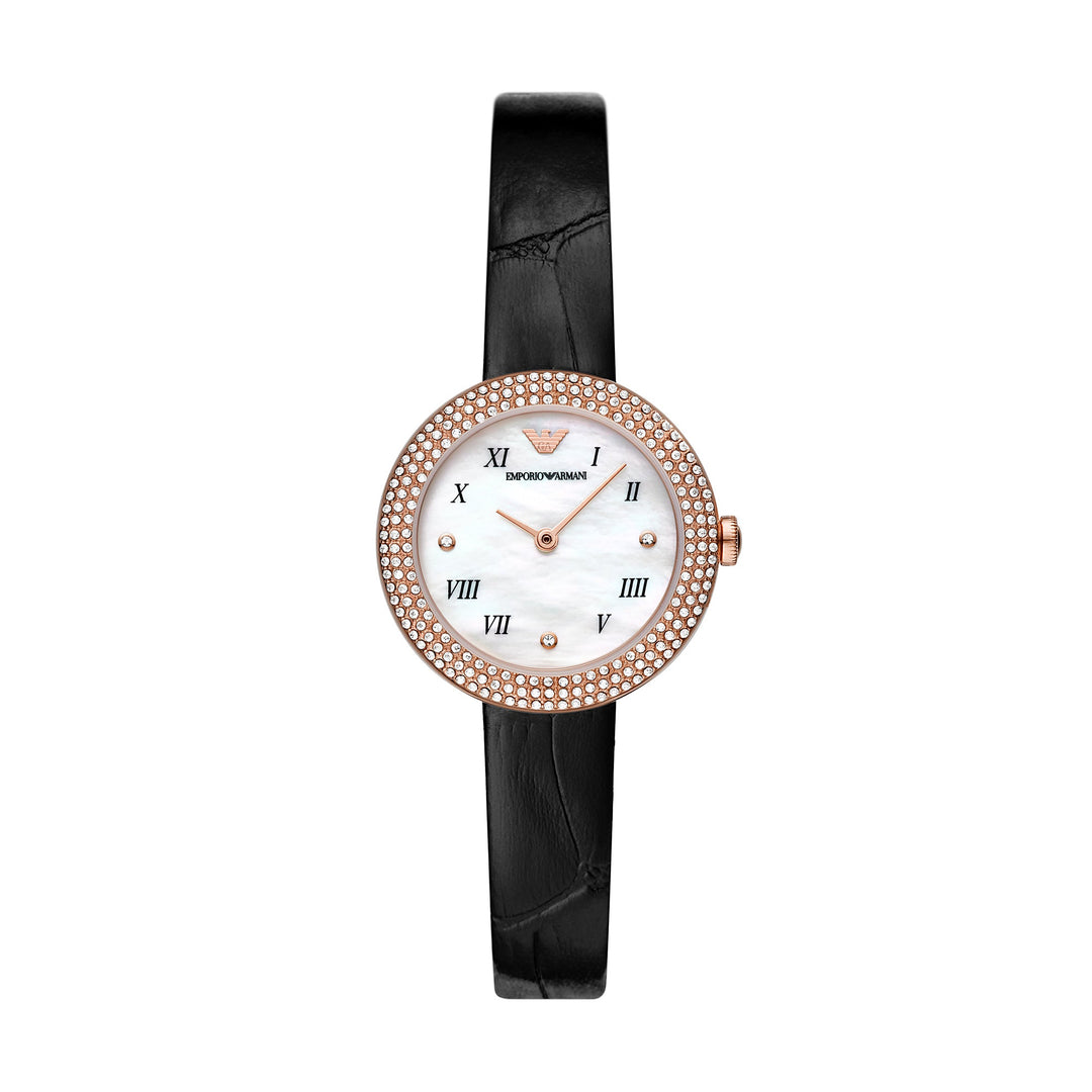MOP ANLG WATCH GP LEATHER STRP