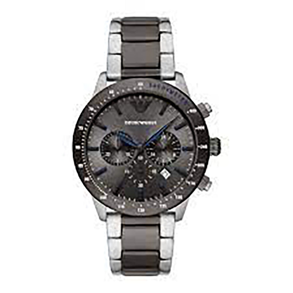 EMPORIO ARMANI ANALOG WATCH 0 JWL SS METAL BRCLT