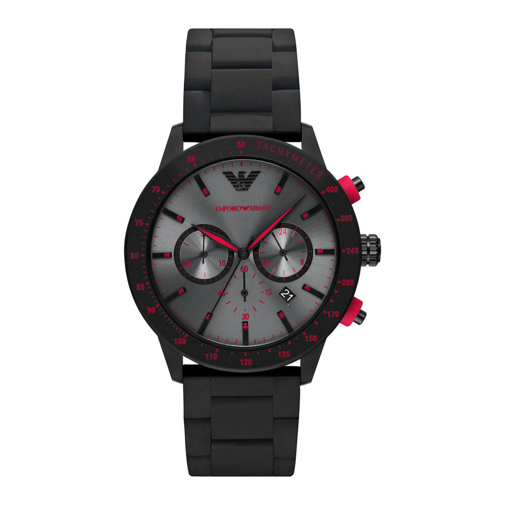 EMPORIO ARMANI ANALOG WATCH 0 JWL SS METAL BRCLT