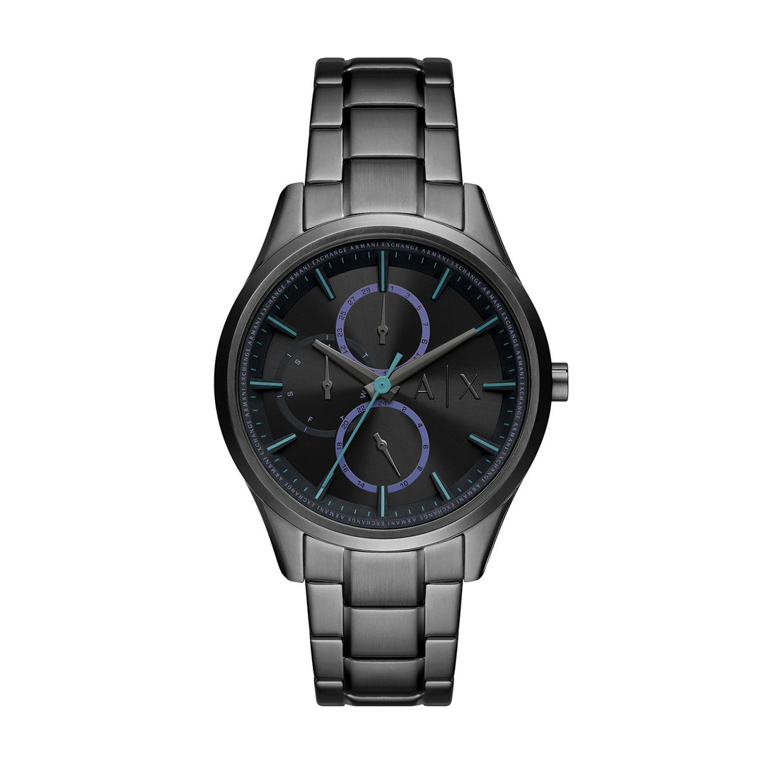 Armani Exchange Dante Black Stainless Steel Men&