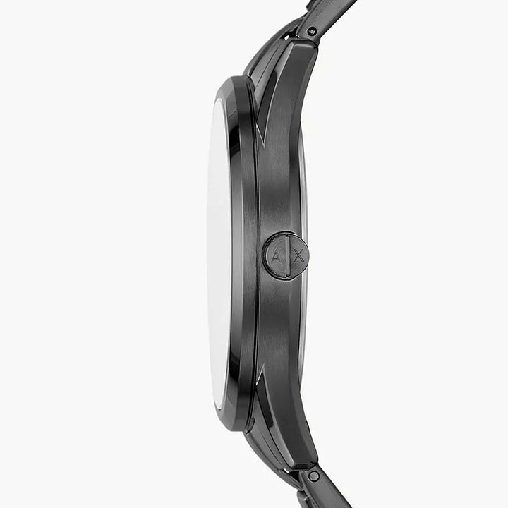 Armani Exchange Dante Black Stainless Steel Men&