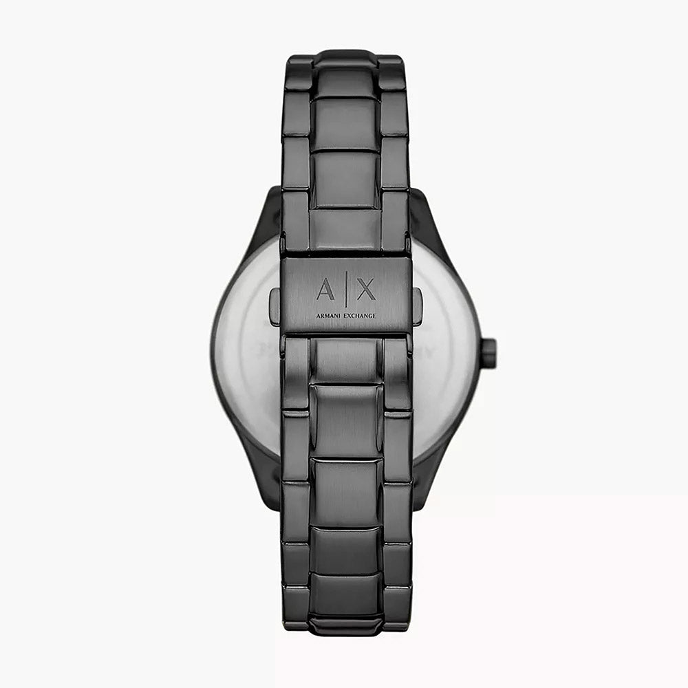 Armani Exchange Dante Black Stainless Steel Men&