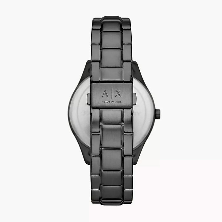 Armani Exchange Dante Black Stainless Steel Men&