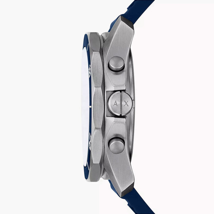 Armani Exchange Spencer Silver Stainless Steel Men&