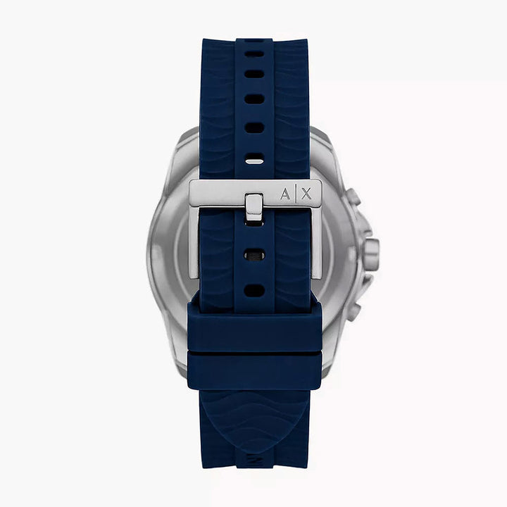 Armani Exchange Spencer Silver Stainless Steel Men&