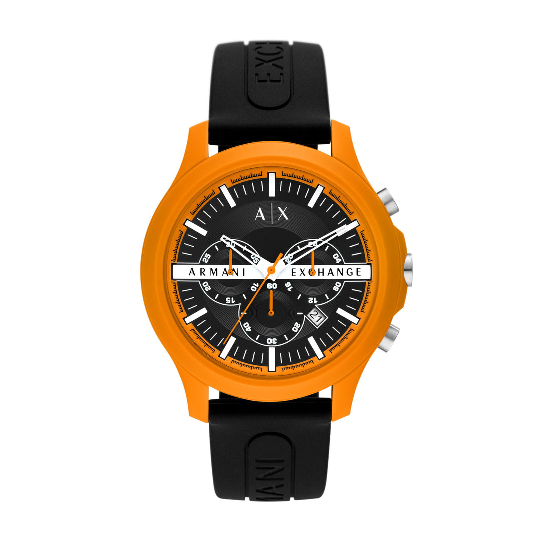 Armani Exchange Hampton Black/Rubber Men&