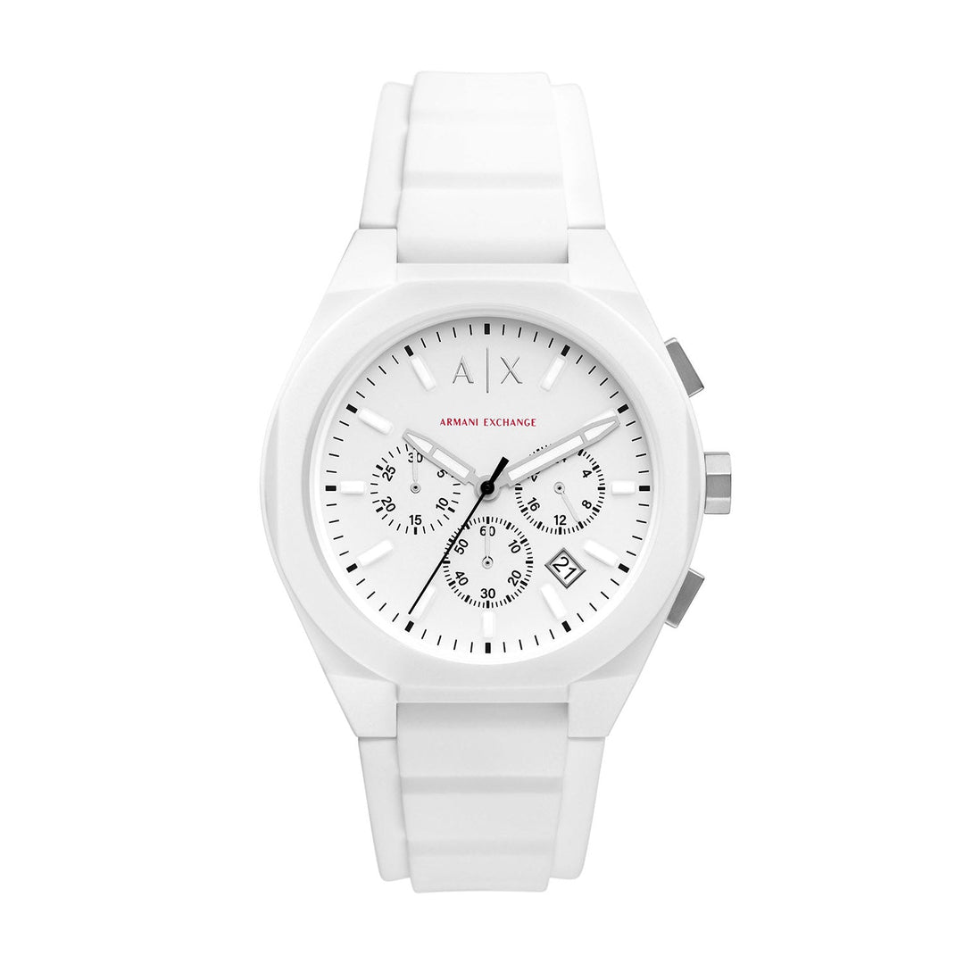 Armani Exchange Rafael White Nylon Men&