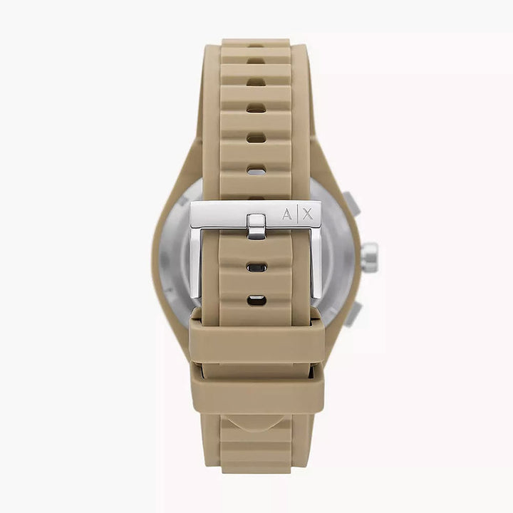 Armani Exchange Rafael Beige Gold Nylon Men&