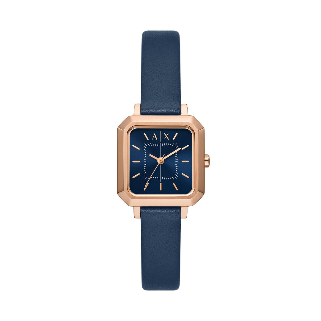 Armani Exchange Leila Rose Gold Stainless Steel Women&