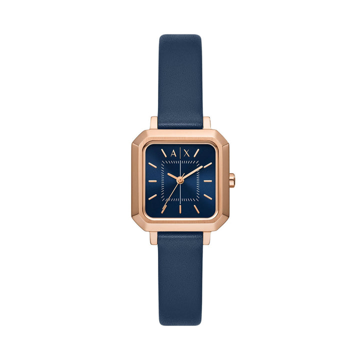 Armani Exchange Leila Rose Gold Stainless Steel Women&