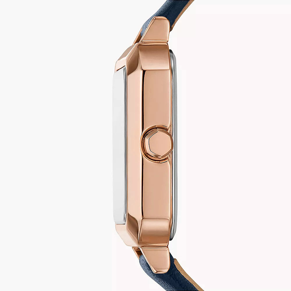 Armani Exchange Leila Rose Gold Stainless Steel Women&