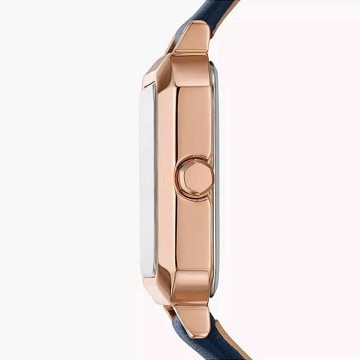 Armani Exchange Leila Rose Gold Stainless Steel Women&